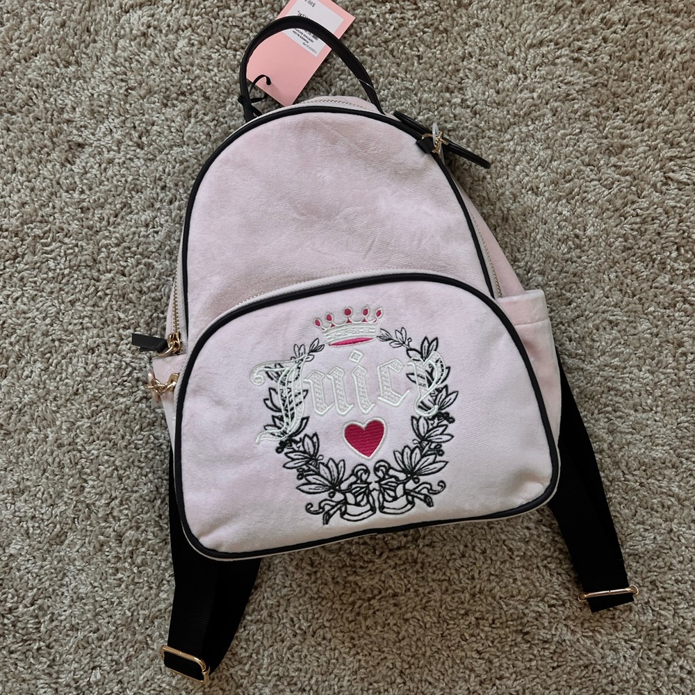 Baby Pink Juicy Couture Backpack